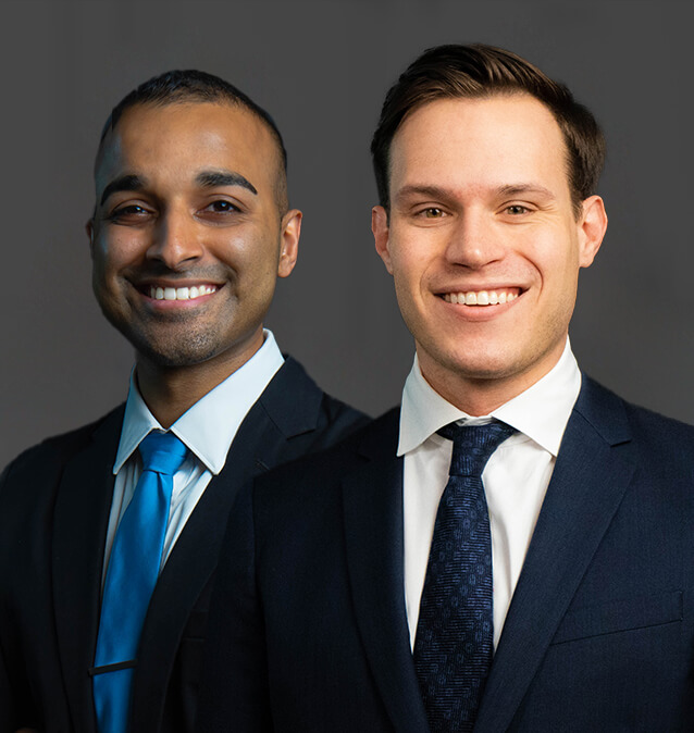 Mienola dentists Doctor Babu and Doctor Wells