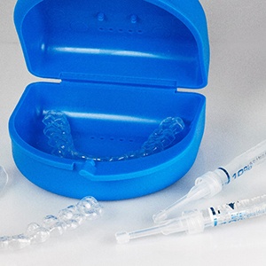 A personal teeth whitening kit 